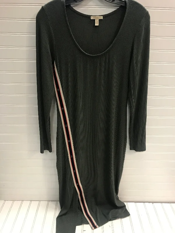 Extra Savings Dress Casual Midi By Bordeaux In Multi-colored, Size: S