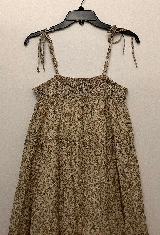Best Bargains Dress Casual Maxi By Blu Pepper In Brown, Size: S