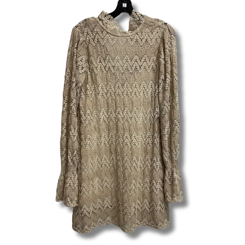 YEAR-End Clearance Dress Party Short By Free People In Tan, Size: S