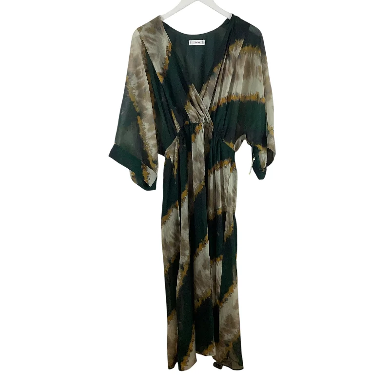 Sneak Peek Sale Dress Casual Midi By Mng In Green, Size: 4