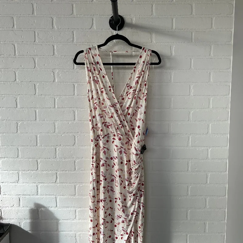 Extra Discounts Dress Casual Maxi By Free People In Cream & Red, Size: M