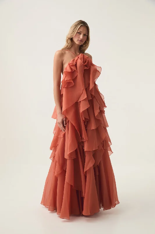 New Markdowns Pandorea Layered Maxi Dress