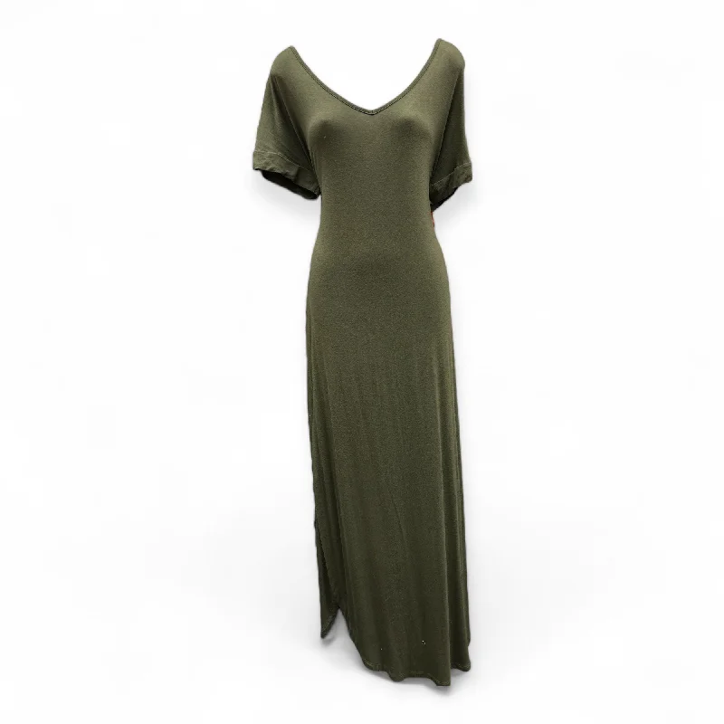 Big Savings Dress Casual Maxi By Clothes Mentor In Green, Size: L