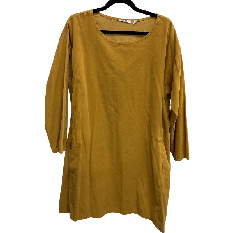 Sale Event Dress Casual Midi By Clothes Mentor In Yellow, Size: Xl