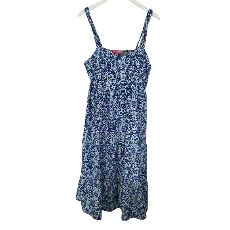 Today’s Deal Dress Casual Maxi By Simply Southern In Blue, Size: Xl