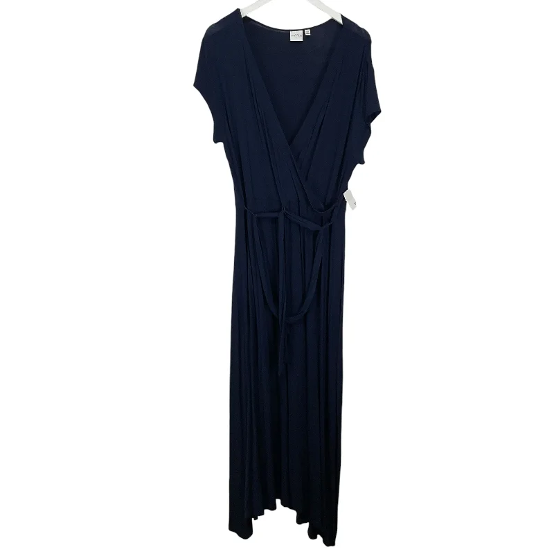Unmissable Offer Dress Casual Maxi By New Directions In Navy, Size: Petite   Xl