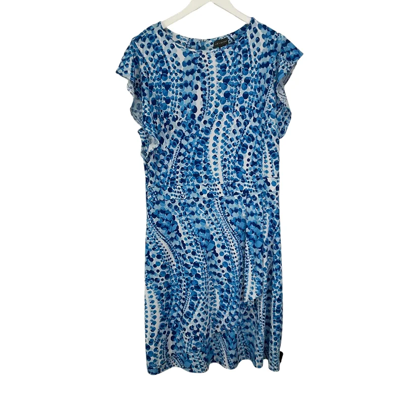 The Best Prices Dress Casual Midi By Clothes Mentor In Blue, Size: Petite   Xl
