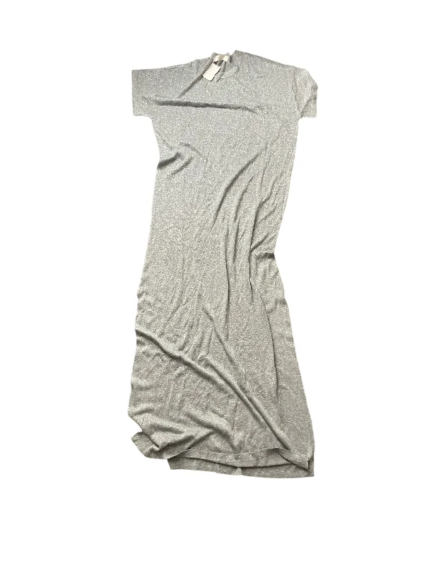 Final Markdown Dress Casual Maxi By Spiritual Gangster In Silver, Size: S