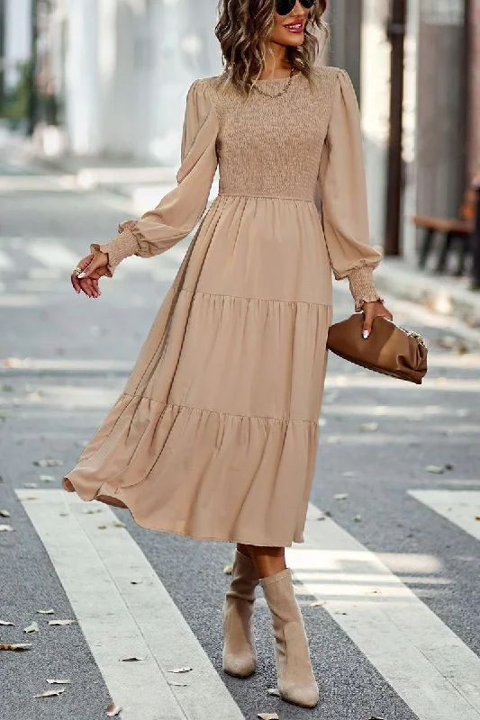Clearance Items SLIM FIT WAIST CASUAL DRESS