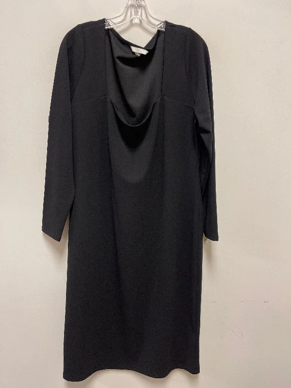 Price Blitz Dress Casual Maxi By H&m In Black, Size: 2x