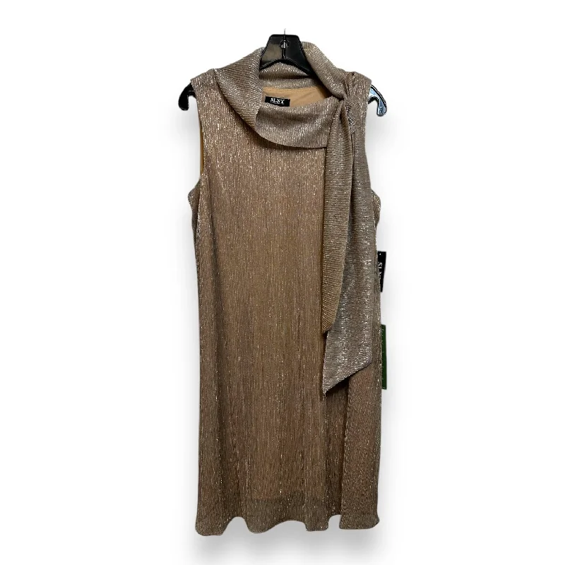 Deal Explosion Dress Party Short By Clothes Mentor In Gold, Size: 6