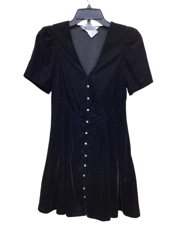 Price Reduction Dress Casual Short By Zara In Black, Size: Xs