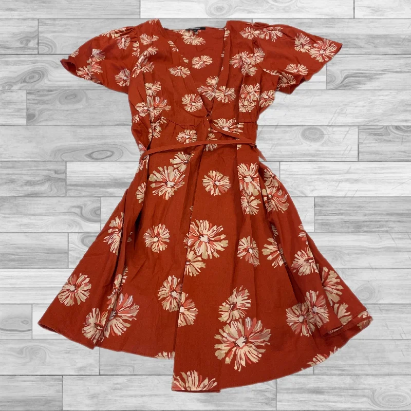 Hurry In Dress Casual Short By Madewell In Orange, Size: M