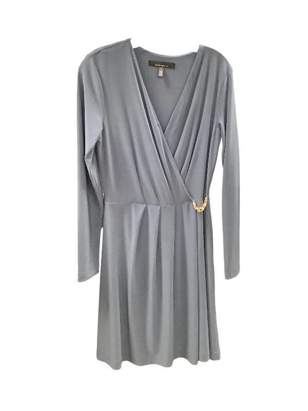 Huge Savings Dress Party Short By White House Black Market In Grey, Size: 8