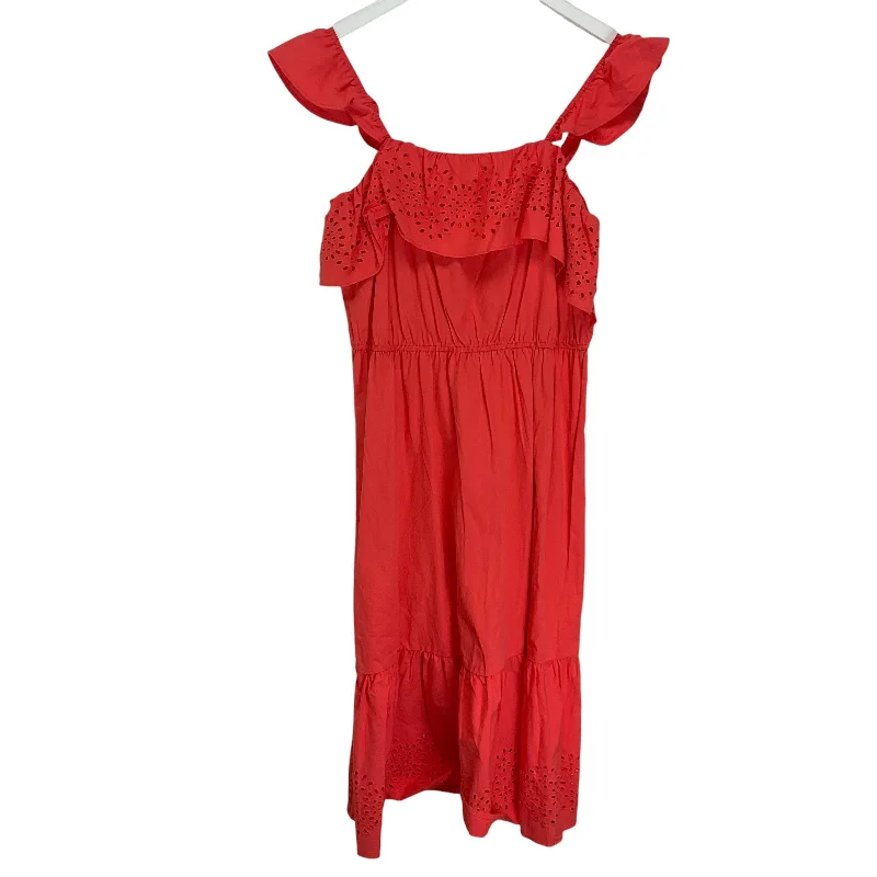Amazing Deals Dress Casual Maxi By Clothes Mentor In Orange, Size: M