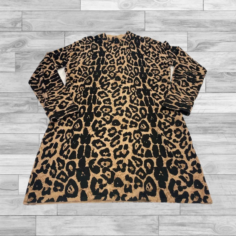 Final Clearance Dress Casual Short By Inc In Animal Print, Size: L