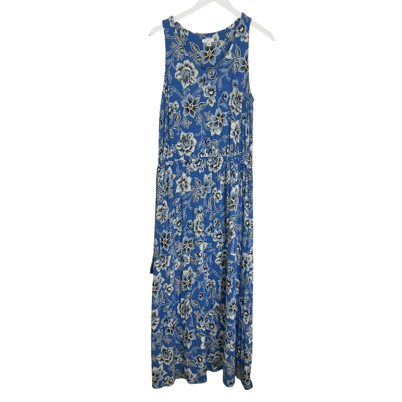 Early Access Dress Casual Maxi By J. Jill In Blue, Size: M