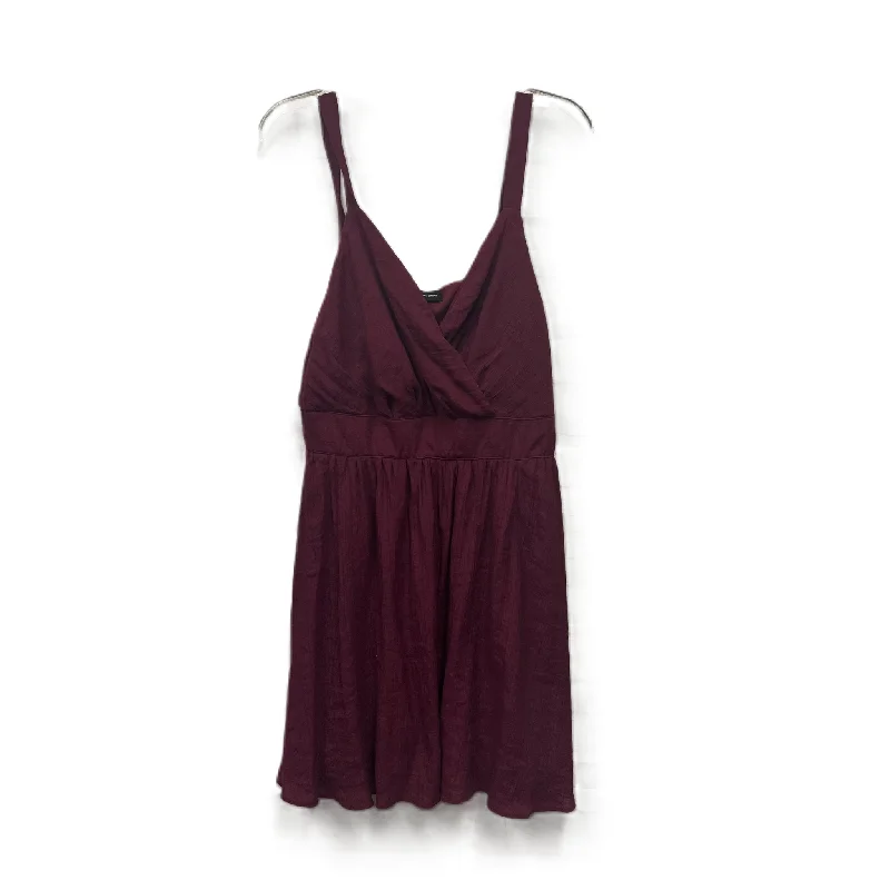 Deal of the Day Dress Casual Short By Inc In Purple, Size: L