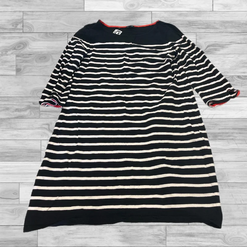 Markdown Madness Dress Casual Short By Talbots In Black & White, Size: L