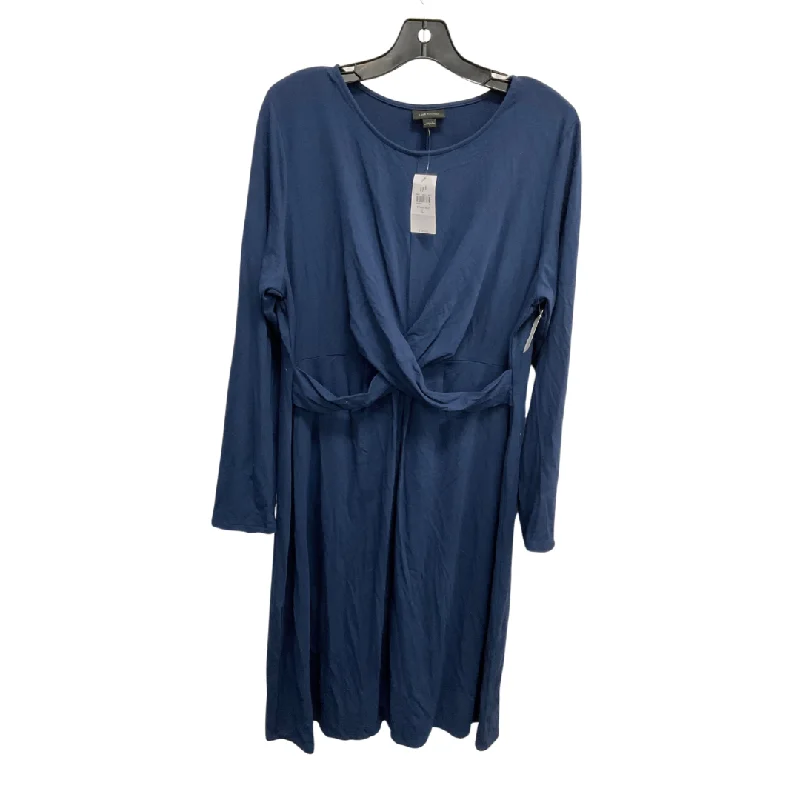 Deal of the Week Dress Casual Midi By J. Jill In Navy, Size: L