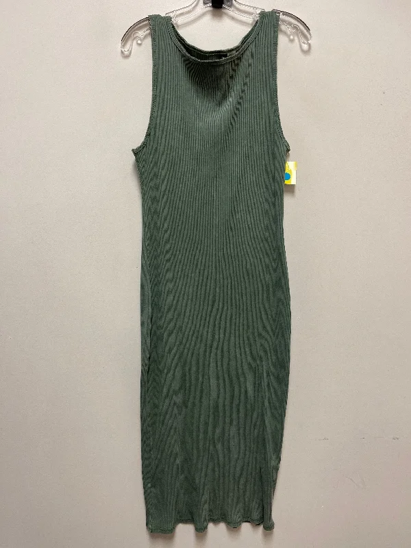 Time-Limited Offer Dress Casual Maxi By Divided In Green, Size: Xl