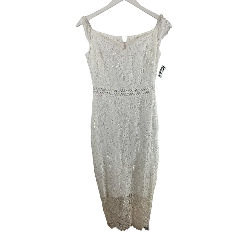 Deal Explosion Dress Casual Short By Clothes Mentor In White, Size: S