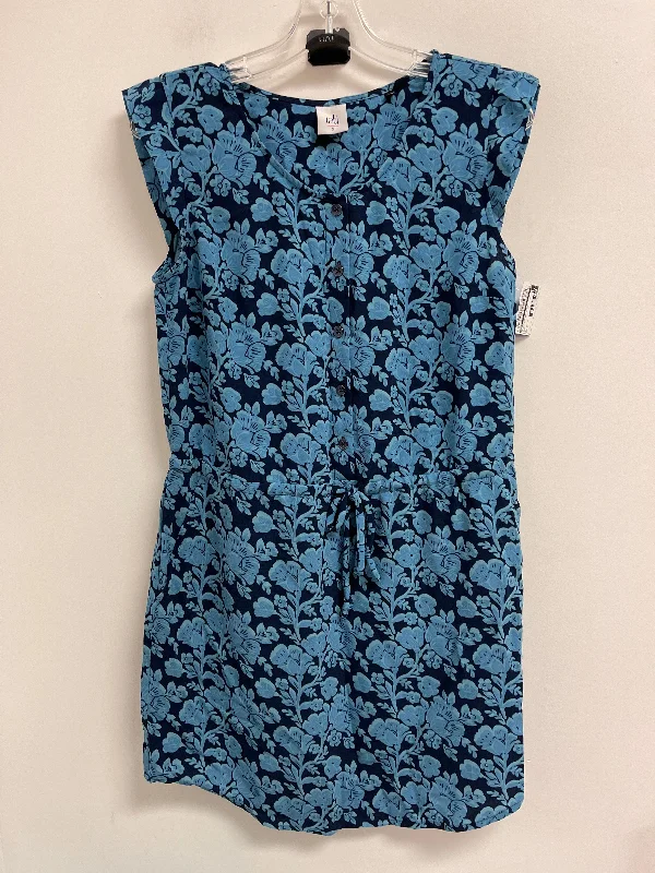 Midnight Madness Dress Casual Short By Cabi In Blue, Size: S