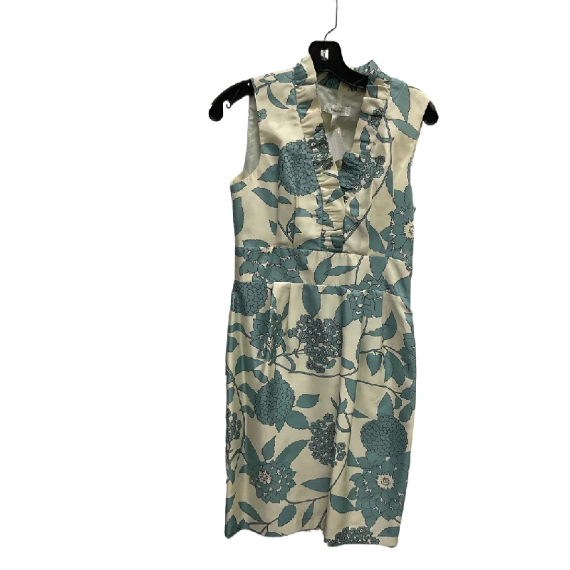 Low Prices Dress Party Midi By Dressbarn In Aqua, Size: 6