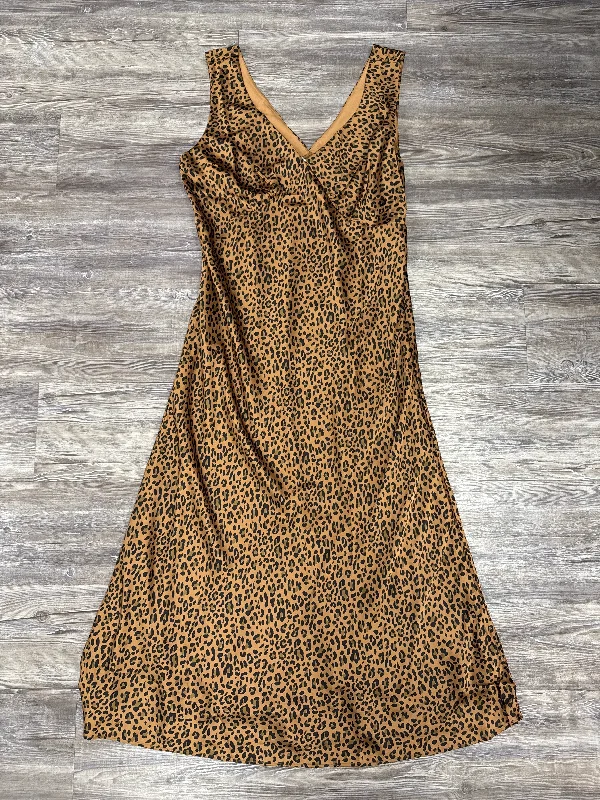 Value Deals Dress Casual Maxi By American Eagle In Animal Print, Size: Xl