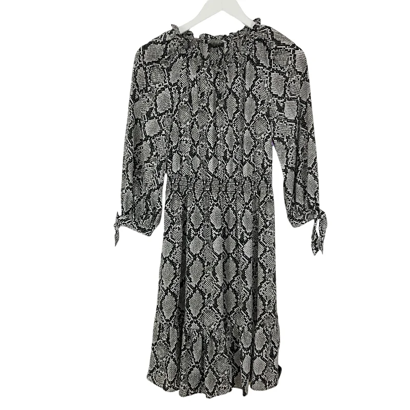 Seasonal Sale Dress Casual Short By Talbots In Snakeskin Print, Size: Petite   S