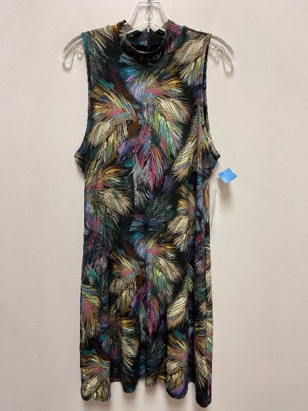 Don't Wait Dress Casual Midi By Karen Kane In Floral Print, Size: Xl