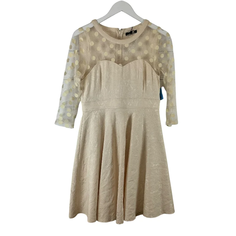 Year-End Clearance Dress Casual Midi By Ryu In Cream, Size: L