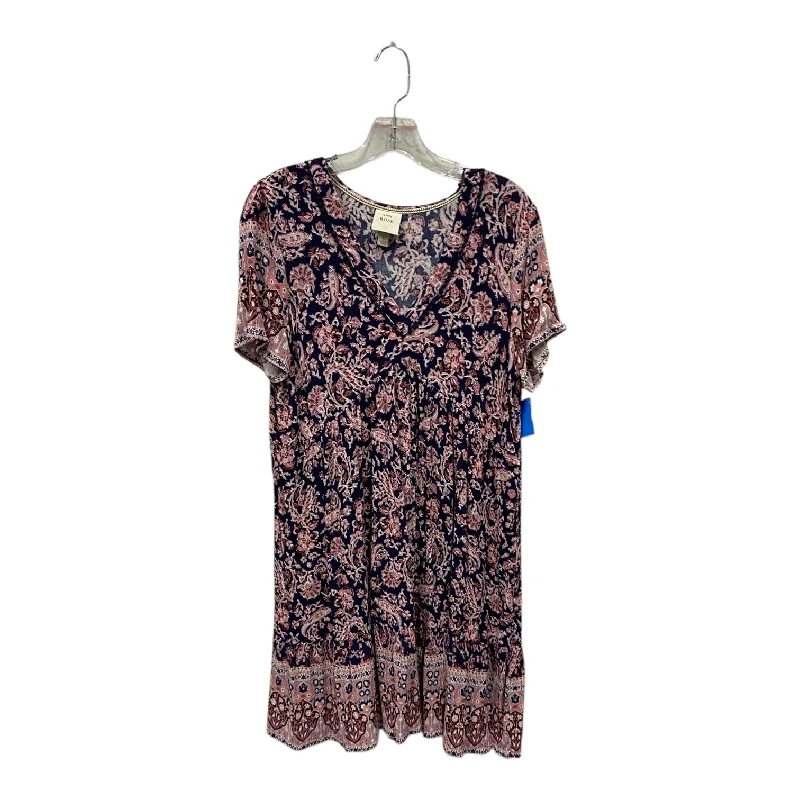 Don't Wait Dress Casual Short By Knox Rose In Pink, Size:L