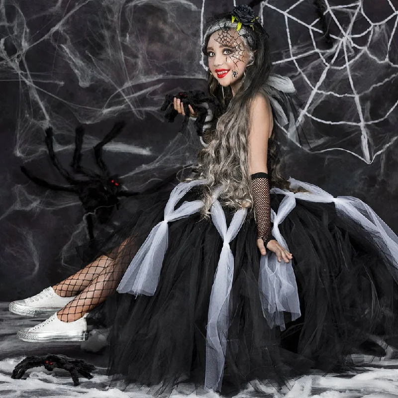 Major Savings Halloween Awakecrm Black Dress For Girls Halloween Costume Tutu Dress Spider Witch Kids Party Dresses Tulle Long Dress Children Cosplay Clothing Major Savings Halloween Awakecrm Black Dress For Girls Halloween Costume Tutu Dress Spider Witch Kids Party Dresses Tulle Long Dress Children Cosplay Clothing