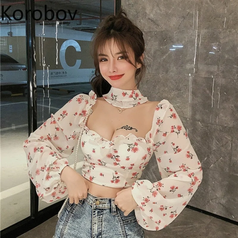 Limited Time Discount Awakecrm Summer New Arrival Women Chiffon Blouses Vintage Print Square Collar Long Sleeve Shirts Beach Style Crop Blusas Limited Time Discount Awakecrm Summer New Arrival Women Chiffon Blouses Vintage Print Square Collar Long Sleeve Shirts Beach Style Crop Blusas