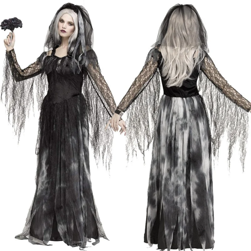 TIME-Limited Offer Halloween Awakecrm Halloween Costume Medieval Day Of The Dead Gothic Witch Women Scary Zombie Vampire Horror Spooky Ghost Bride Sexy Dress TIME-Limited Offer Halloween Awakecrm Halloween Costume Medieval Day Of The Dead Gothic Witch Women Scary Zombie Vampire Horror Spooky Ghost Bride Sexy Dress