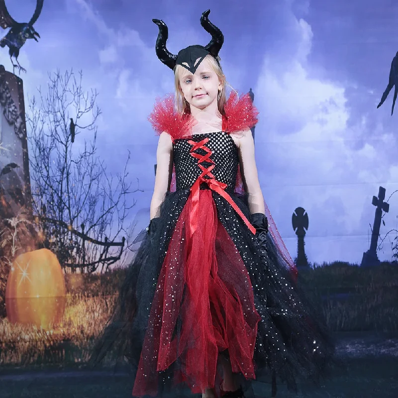 Now or Never Halloween Awakecrm Sparkly Maleficent Halloween Costume Tutu Dress Deluxe Girls Fancy Dress Gown Kids Evil Queen Cosplay Witch Clothes Long Dresses Now or Never Halloween Awakecrm Sparkly Maleficent Halloween Costume Tutu Dress Deluxe Girls Fancy Dress Gown Kids Evil Queen Cosplay Witch Clothes Long Dresses