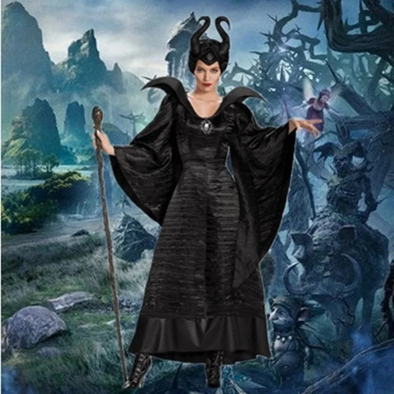 Mega Sale Halloween Awakecrm Witch Maleficent Sleeping Beauty Movie Costume Adult Women Evil Dress Horn Hat Outfit Hat Helmet Hood Bar Mega Sale Halloween Awakecrm Witch Maleficent Sleeping Beauty Movie Costume Adult Women Evil Dress Horn Hat Outfit Hat Helmet Hood Bar