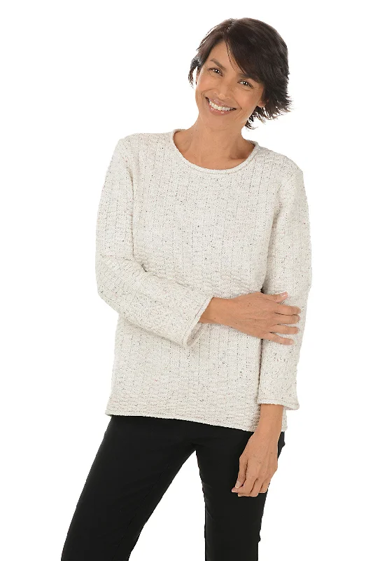 Friends and Family Sale Brick Stitch Shark Bite Sweater