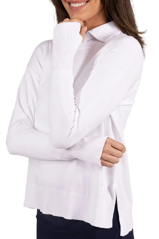 Today Only White Relaxed Fit Sweater