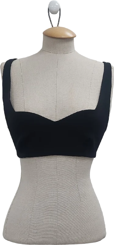 Limited Time Offer ZARA Black Bralette Top UK XS