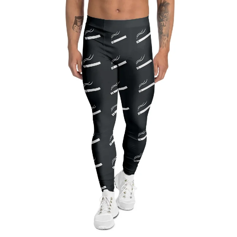 Fantastic Offers Cigarette Print Pattern Men's Leggings