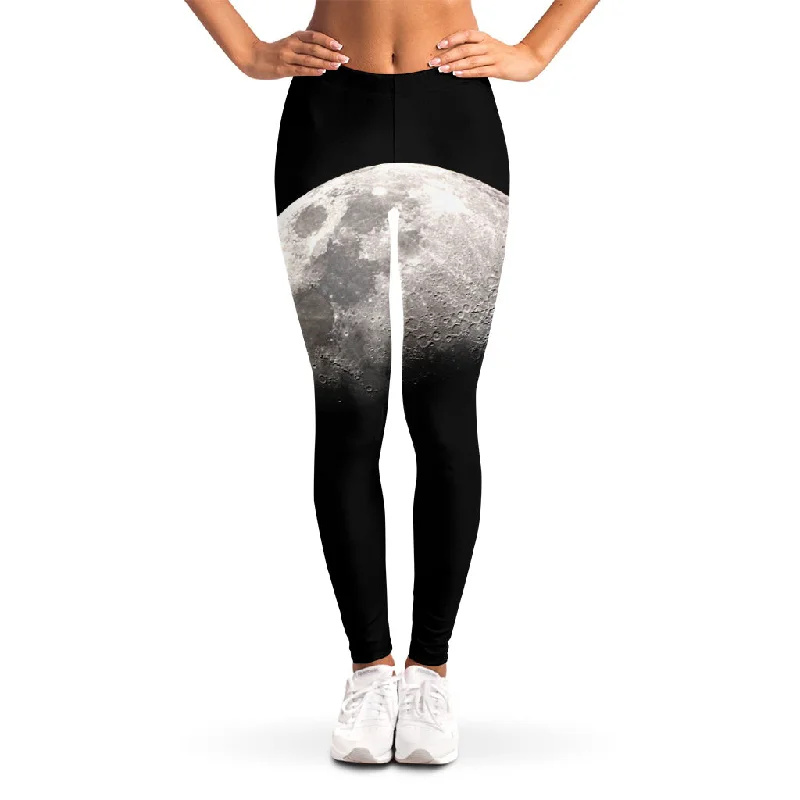Special Savings Half Moon Print Women's Leggings
