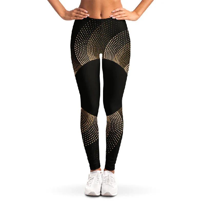 Mega Sale Halftone Dot Sun Print Women's Leggings