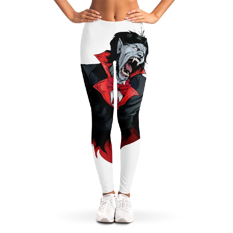 New Deals Halloween Evil Vampire Print Women's Leggings