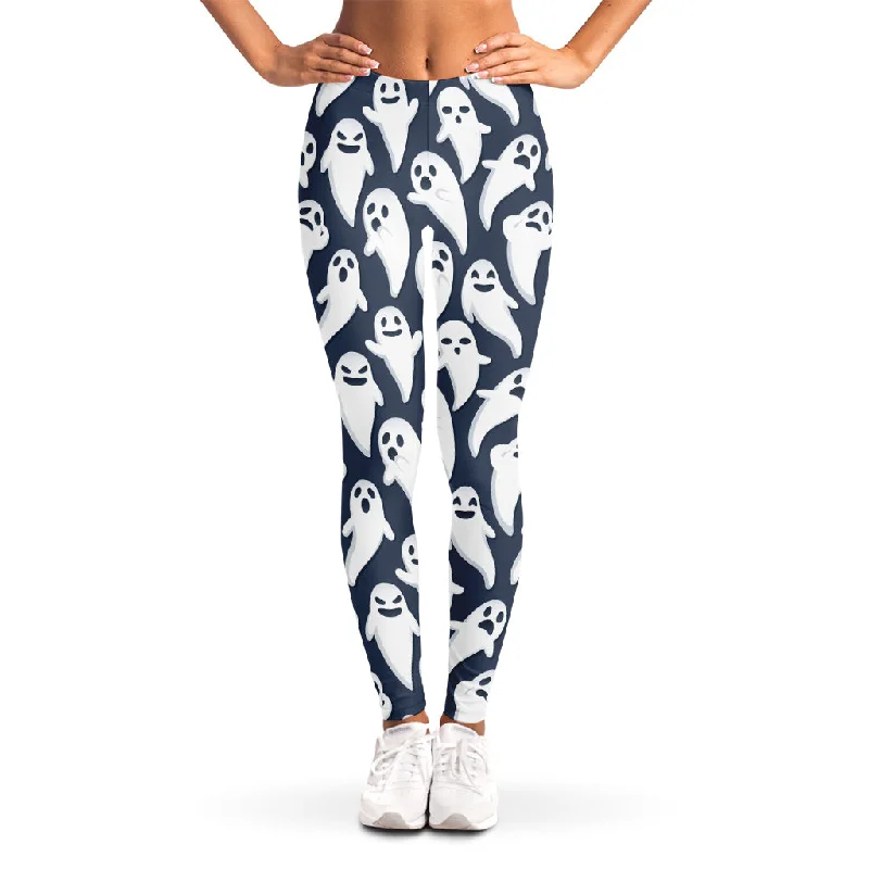 Great Deals Halloween Ghost Pattern Print Women's Leggings
