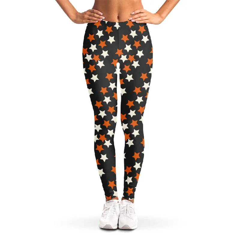 Best Seller Halloween Star Pattern Print Women's Leggings