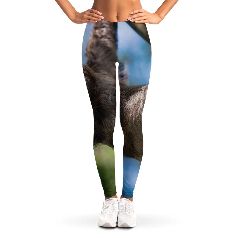 Sale Event Happy Sloth Print Women's Leggings