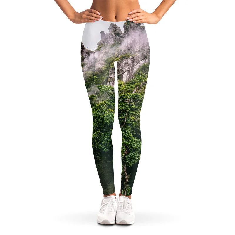 Deal Zone High Mountain Print Women's Leggings