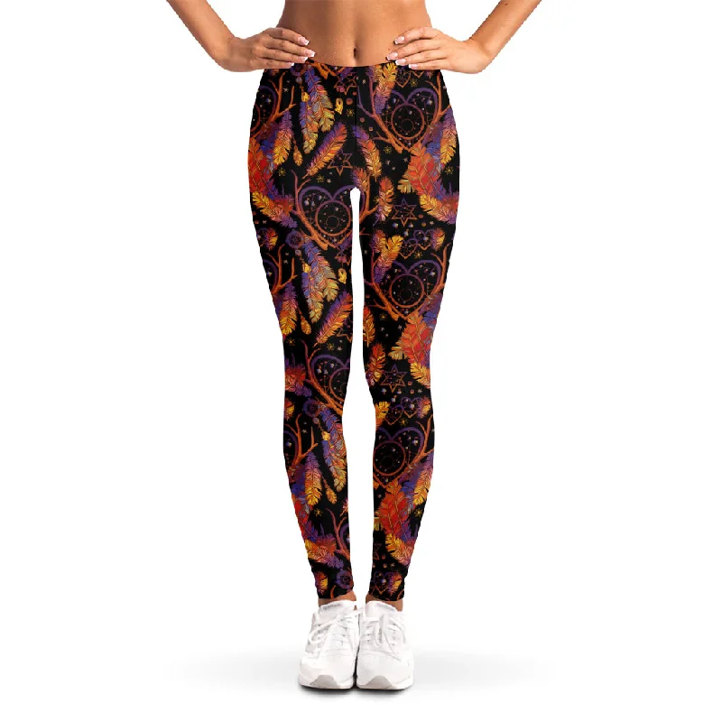 Savings Event Indian Tribal Dream Catcher Print Women's Leggings